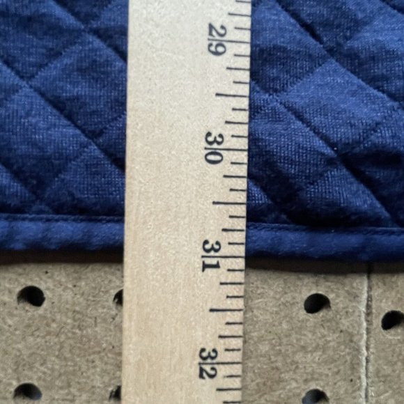 NWOT Vineyard Vines Holiday Fair Isle Fleece Pullover Sweater Snap Blue XXL Men - Picture 9 of 10